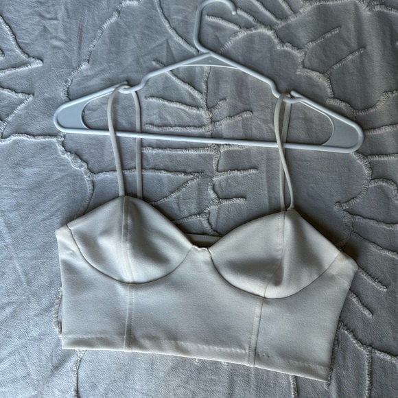 White going out top (S) from Zara - Picture 2 of 3